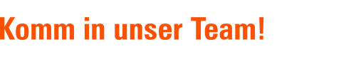 Komm in unser Team_orange_500x80